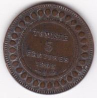 Tunisie Protectorat Français . 5 Centimes 1903 A , En Bronze, Lec# 74 - Tunesien