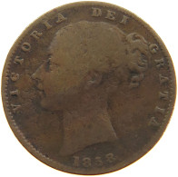 GREAT BRITAIN FARTHING 1854 Victoria 1837-1901 #a085 0439 - B. 1 Farthing