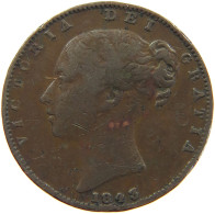 GREAT BRITAIN FARTHING 1843 Victoria 1837-1901 #s010 0199 - B. 1 Farthing