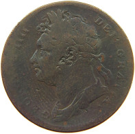 GREAT BRITAIN FARTHING 1825 GEORGE IV. (1820-1830) #a012 0509 - B. 1 Farthing