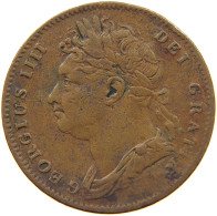 GREAT BRITAIN FARTHING 1825 GEORGE IV. (1820-1830) #a012 0505 - B. 1 Farthing