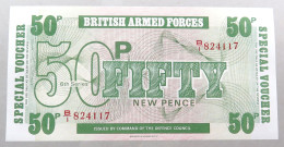 GREAT BRITAIN 50 PENCE  BRITISH ARMED FORCES #alb052 0041 - British Troepen & Speciale Documenten