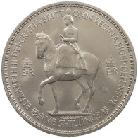 GREAT BRITAIN 5 SHILLINGS 1953 Elisabeth II. (1952-) #a060 0509 - L. 1 Crown