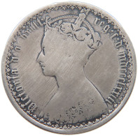 GREAT BRITAIN FLORIN 1873 Victoria 1837-1901 #t094 0249 - J. 1 Florin / 2 Shillings