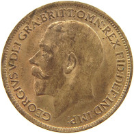 GREAT BRITAIN FARTHING 1919 George V. (1910-1936) #c063 0285 - B. 1 Farthing