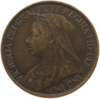 GREAT BRITAIN FARTHING 1896 Victoria 1837-1901 #a011 0879 - B. 1 Farthing