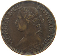 GREAT BRITAIN FARTHING 1875 H Victoria 1837-1901 #s052 0049 - B. 1 Farthing