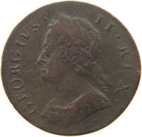 GREAT BRITAIN HALFPENNY 1748 George II. 1727-1760. #t149 0075 - B. 1/2 Penny