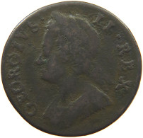 GREAT BRITAIN HALFPENNY 1746 George II. 1727-1760. #c061 0009 - B. 1/2 Penny