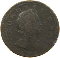 GREAT BRITAIN HALFPENNY 1724 George I. (1714-1727) #t155 0201 - B. 1/2 Penny