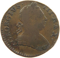 GREAT BRITAIN HALFPENNY 1/2 PENNY 1773 Georg III. 1760-1820 WEAK STRUCK #t021 0099 - B. 1/2 Penny