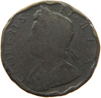 GREAT BRITAIN HALFPENNY 1/2 PENNY 1735 George II. 1727-1760. #t021 0283 - B. 1/2 Penny
