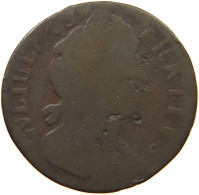 GREAT BRITAIN HALFPENNY  WILLIAM III. (1694-1702) #s060 0039 - B. 1/2 Penny