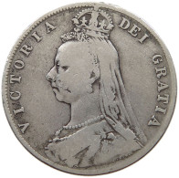 GREAT BRITAIN HALFCROWN 1890 Victoria 1837-1901 #t147 0211 - K. 1/2 Crown