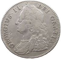 GREAT BRITAIN HALFCROWN 1743 George II. 1727-1760. #t147 0183 - I. 1/2 Crown