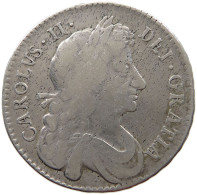 GREAT BRITAIN HALFCROWN 1679 CHARLES II. (1660-1685) #t147 0185 - I. 1/2 Crown