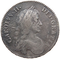 GREAT BRITAIN HALFCROWN 167. CHARLES II. (1660-1685) #t082 0023 - I. 1/2 Crown