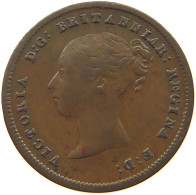 GREAT BRITAIN HALF FARTHING 1843 Victoria 1837-1901 #a036 0627 - A. 1/4 - 1/3 - 1/2 Farthing
