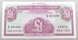 GREAT BRITAIN POUND  BRITISH ARMED FORCES #alb049 0177 - Fuerzas Armadas Británicas & Recibos Especiales