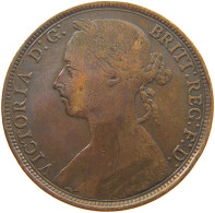 GREAT BRITAIN PENNY 1893 Victoria 1837-1901 #c002 0269 - D. 1 Penny