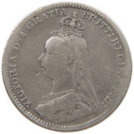 GREAT BRITAIN THREEPENCE 1891 Victoria 1837-1901 #a004 0365 - F. 3 Pence