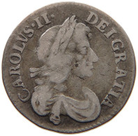 GREAT BRITAIN THREEPENCE 1676 CHARLES II. (1660-1685) #t082 0073 - E. 3 Pence