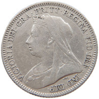 GREAT BRITAIN SIXPENCE 1893 Victoria 1837-1901 #t148 0641 - H. 6 Pence