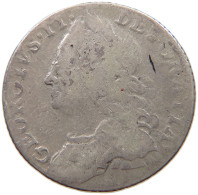 GREAT BRITAIN SIXPENCE 1757 George II. 1727-1760. #t103 1055 - G. 6 Pence