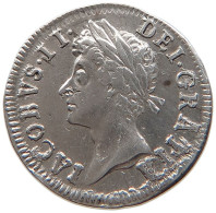 GREAT BRITAIN TWOPENCE MAUNDY 1686 George II. 1727-1760. #t143 0653 - D. 2 Pence