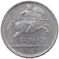 SPAIN 5 CENTIMOS 1940 Alfonso XIII. (1886–1941) #a076 0467 - Autres & Non Classés