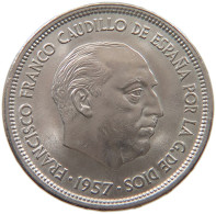 SPAIN 25 PESETAS 1957 69 Francisco Franco 1939-1975 #s079 0385 - 25 Pesetas