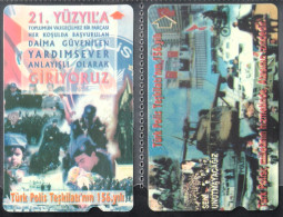 2001 Turkey 156th Anniversary Of Police Organization Complete Set - Politie