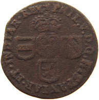 SPANISH NETHERLANDS NAMUR LIARD  FELIPE V. (1700-1724, 1724-1746) #s021 0291 - 1556-1713 Pays-Bas Espagols