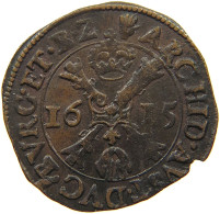 SPANISH NETHERLANDS GIGOT LIARD 1615 Albert & Isabella (1598-1621) #t109 0107 - 1556-1713 Spaanse Nederlanden