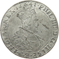SPANISH NETHERLANDS FLANDRES TALER 1641 FORGERY, RESTRIKE, COPY, NACHPRÄGUNG FELIPE IV. #sm07 0205 - 1556-1713 Spanish Netherlands