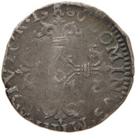 SPANISH NETHERLANDS 1/20 PHILIPSDAALDER 1580 FELIPE II. 1556-1598 #t138 0345 - Pays Bas Espagnols