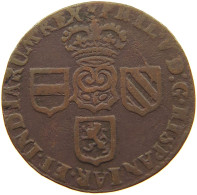 SPANISH NETHERLANDS OORD 1710 FELIPE V. (1700-1724, 1724-1746) #t137 0237 - 1556-1713 Spanish Netherlands
