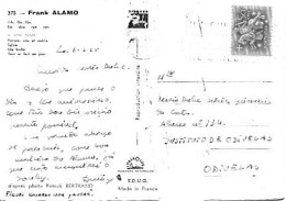 Portugal & Marcofilia, Frank Alamo,  Da.Dou.Ron.Ron, Photo Patrick Bertrand, Lisboa A Odivelas 1985 (373) - Covers & Documents