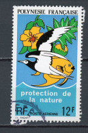 POLYNESIE - PROTECTION DE LA NATURE - POSTE AERIENNE - N° Yt 82 Obli. - Usati