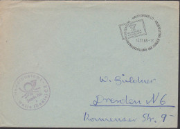 Halle Saale Postsache, SoSt. VEB Waggonbau Ammendorf  - Briefmarkenausstellung Der Jungen Philatelisten 12.11.63 - Machines à Affranchir (EMA)