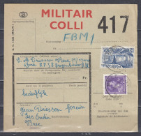 Vrachtbrief Met Stempel BREE C MILITAIR COLLI - Dokumente & Fragmente