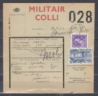 Vrachtbrief Met Stempel MOL MILITAIR COLLI - Documenten & Fragmenten