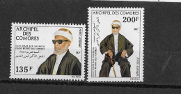 Comores N° 59-60**Poste Aérienne  Neuf Sans Charnière - Poste Aérienne