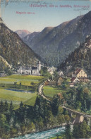 D8211) WILDALPEN - Steiermark - 609m - Riegerin - Straße Brücke Fluss Häuser 1919 - Wildalpen
