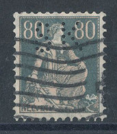 Suisse N°166 (o)  Perforé S K - Gezähnt (perforiert)