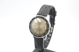 Watches :  BULER JEMAFLEX BERYLLIUM BALANCE DIVER 30 ATM HANDWINDING VINTAGE Ref 10116 - Original - Running - 1960 's - Horloge: Luxe