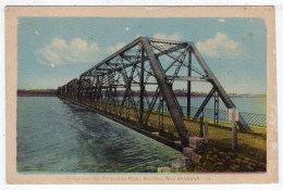 MONKTON - The Bridge Over The Petitcodiac River - Andere & Zonder Classificatie