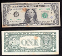 USA 1 DOLLARO 1963  PIK 443B MB - Billetes De Estados Unidos (1928-1953)