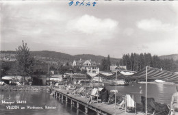 D8248) VELDEN Am Wörthersee  - Steg - Badende - Häuser - Bad  ALT - Velden