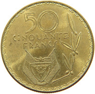 RWANDA 50 FRANCS 1977  #s071 0029 - Rwanda